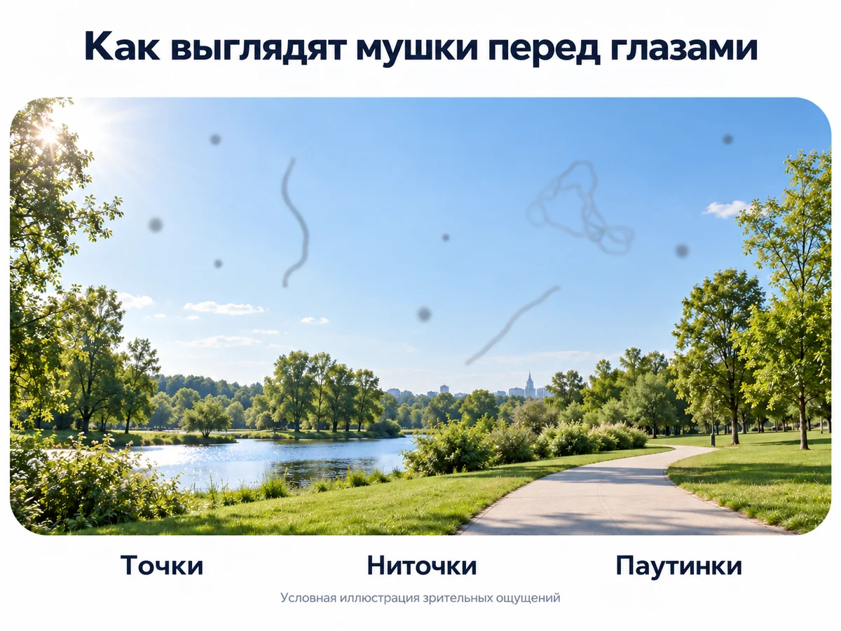 мушки перед глазами