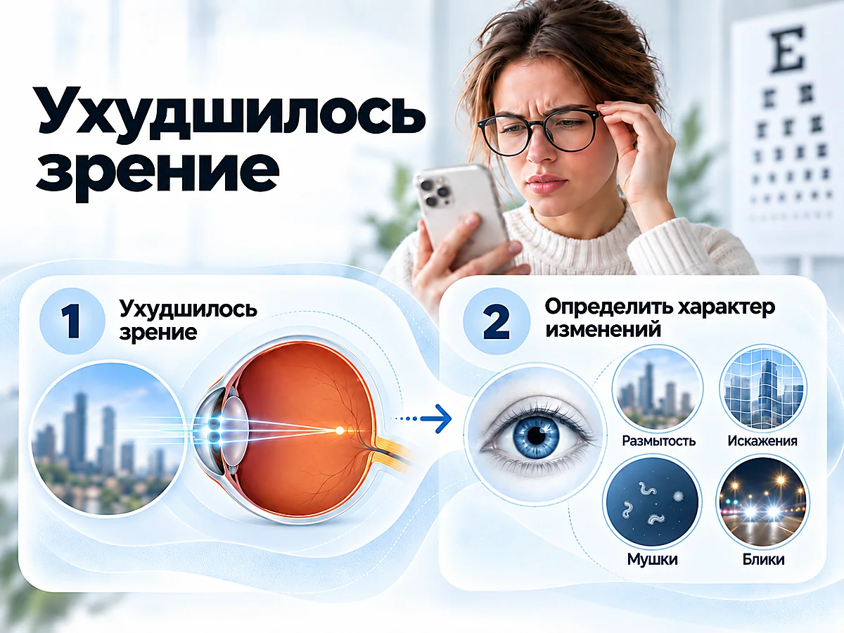Ухудшилось зрение